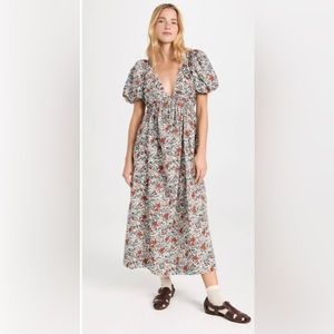 The Great Gallery Dress Cream Mesa Floral Size 0